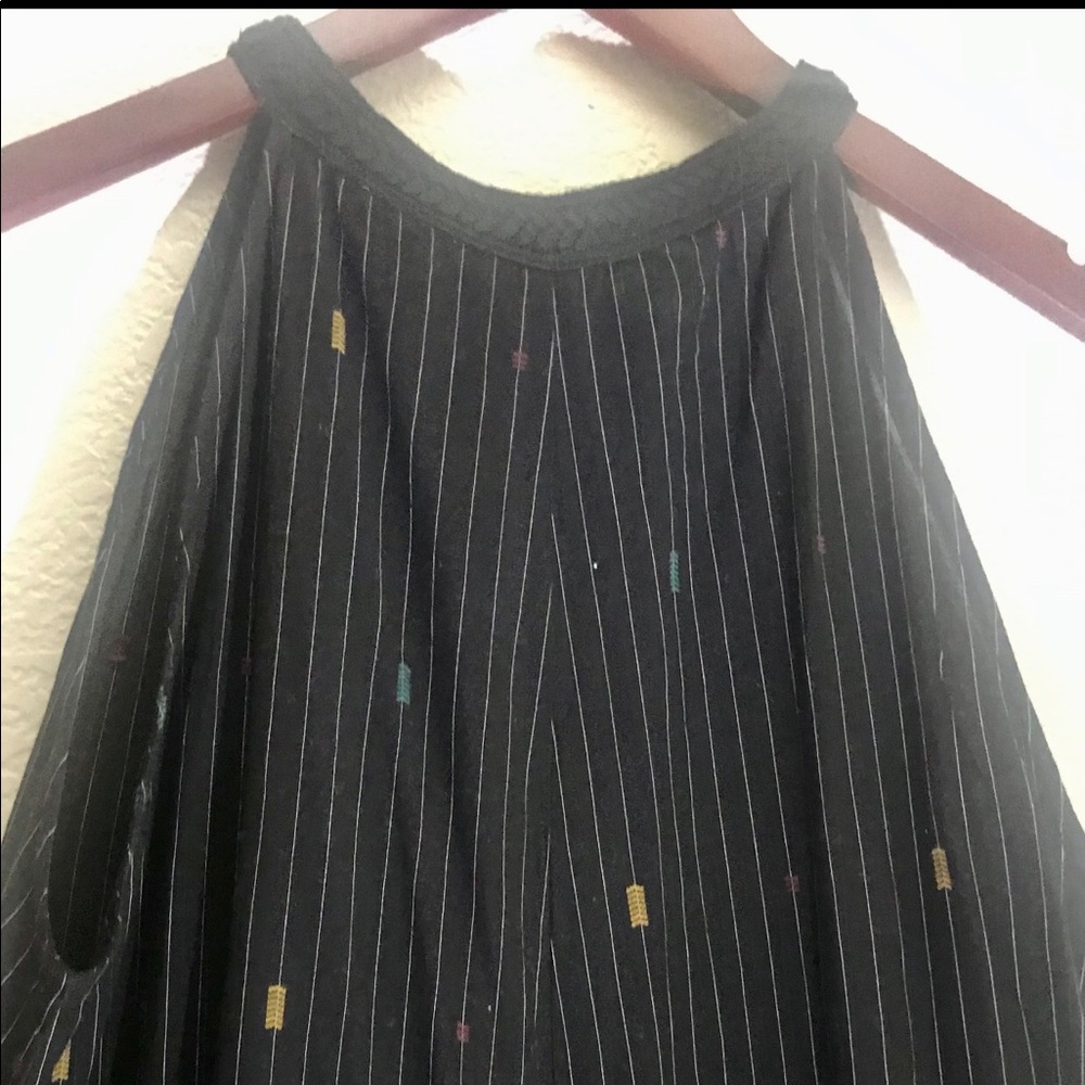 Wide leg cotton jumpsuit with pockets! Sz M